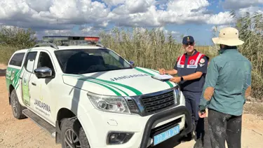 Yasa dışı olarak mavi yengeç avlayanlara gözaltı