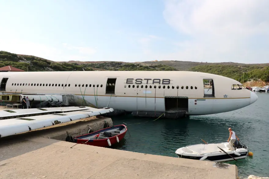 saros körfezi, uçak batığı, saros uçak batığı, saros su altı 3