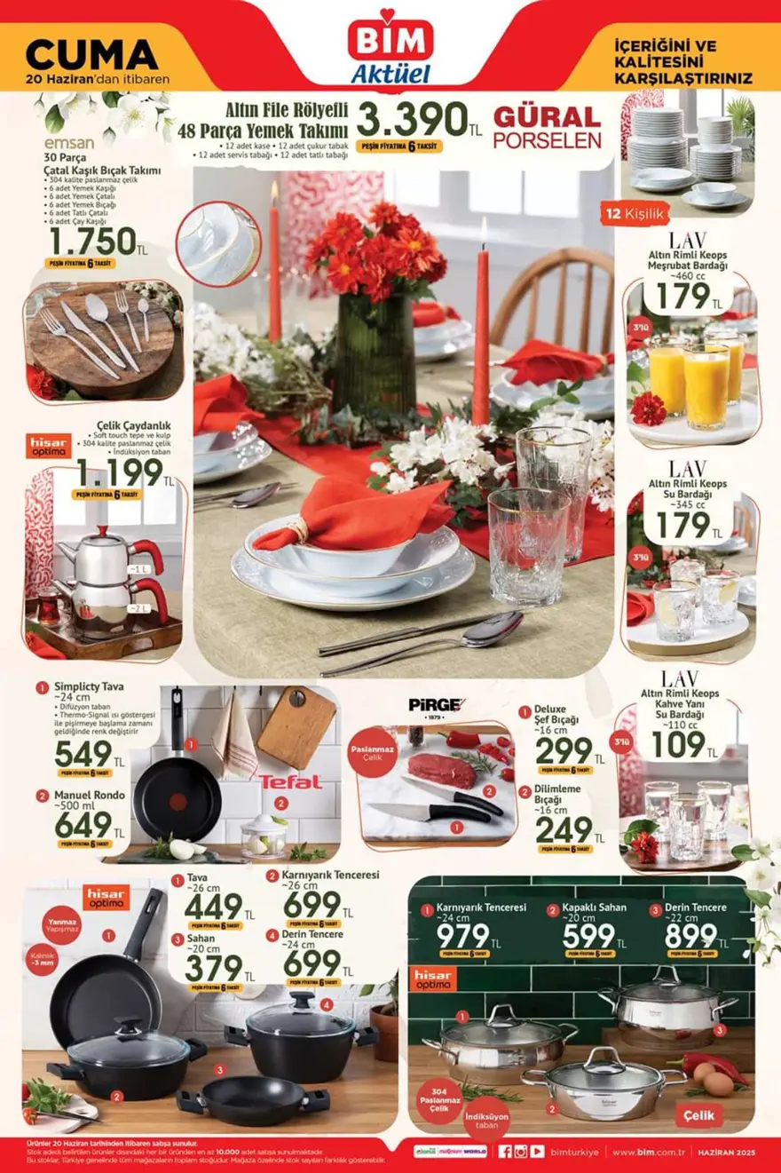 BİM Aktüel Katalog 20 Haziran Cuma 2025: BİM'de bu hafta; Elektronik ürünler, kamp malzemeleri, akıllı robot süpürge ve drone 10