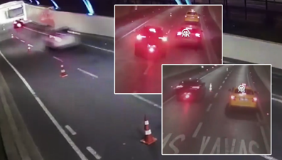 Avrasya Tüneli’ndenefes kesen takip! Tüneli kullanıp karşıya geçti, çıkmaz sokakta yakalandı