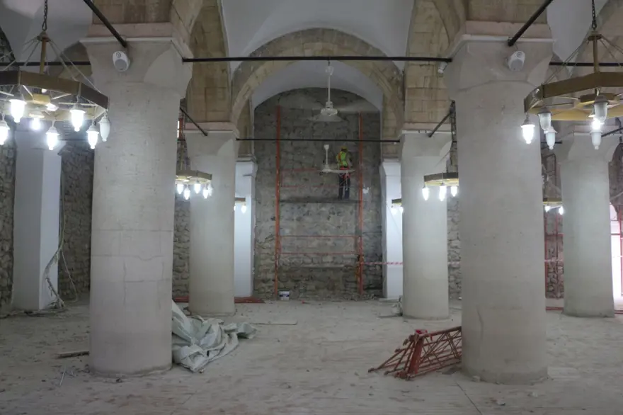 860 yıllık tarihi Cizre Ulu Camisi'ne restorasyon 1