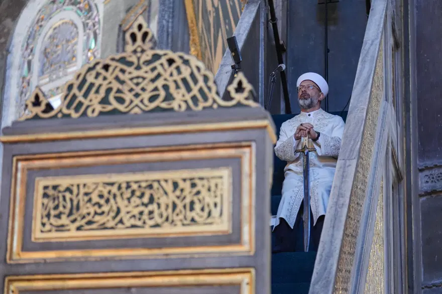 Ayasofya’daHaniye için gıyabi cenaze namazı 2 Ayasofya’daHaniye için gıyabi cenaze namazı 2