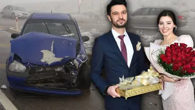 Zincirleme kazada hayatını kaybeden ailenin nişandan döndüğü ortaya çıktı