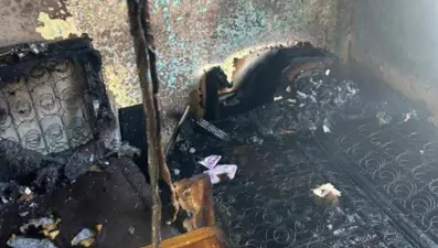 Erdek’te ev yangını kısa sürede söndürüldü