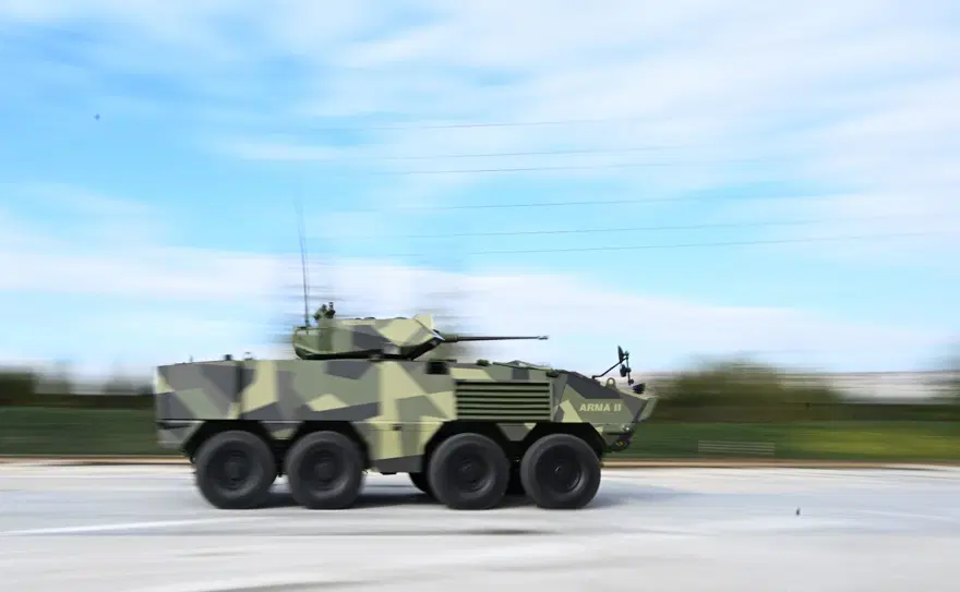 Yerli motorlu 8x8 Arma II görücüye çıktı 7