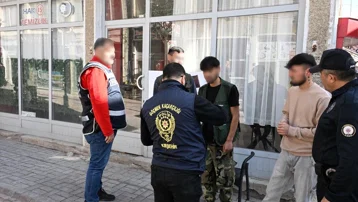 Kırşehir’de 5 düzensiz göçmen yakalandı