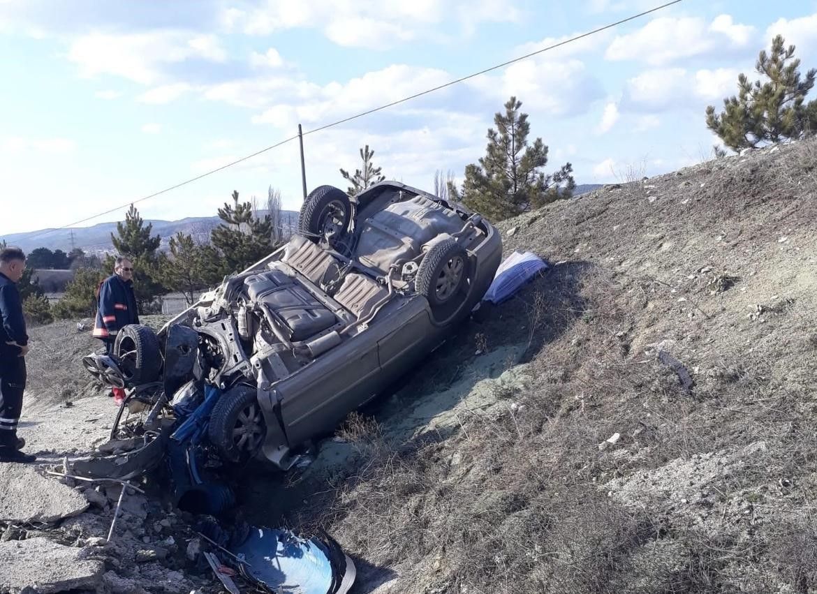 Tavşanlı'da trafik kazası: 1 ölü