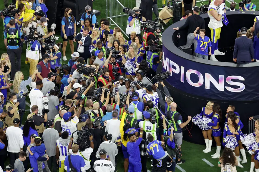 Los Angeles Rams Super Bowl'da şampiyon 6