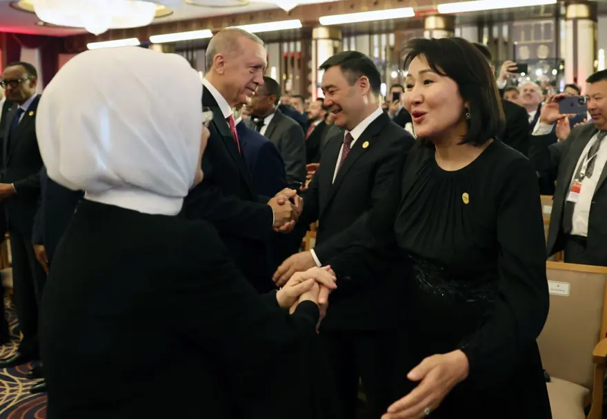 Cumhurbaşkanı Erdoğan için Beştepe'de tören 15