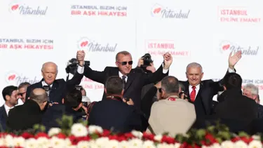 'Cumhur İttifakı'ndan Yenikapı'da 'Büyük İstanbul Mitingi'