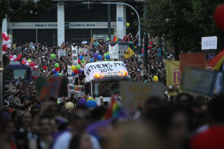 Atina'da "11. Eşcinsel Gurur Yürüyüşü" 12