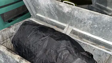 Çöp konteynerindeki valizden 30 milyon liralık uyuşturucu çıktı