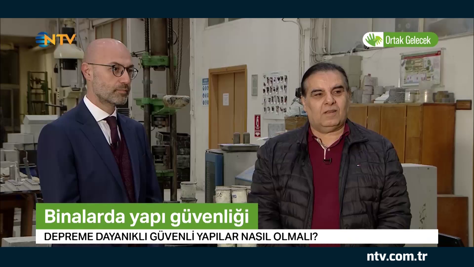 Depreme dayanıklı, güvenli yapılar nasıl olmalı? (Ortak Gelecek 3 Şubat 2020)