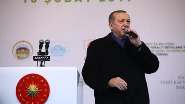 Cumhurbaşkanı Erdoğan: 16 Nisan'da prangaları söküp atmaya var mıyız?