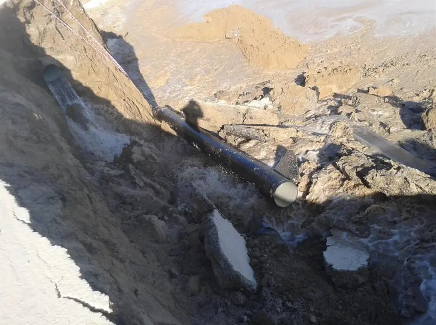 ODTÜ Yolu'nda göçük 4