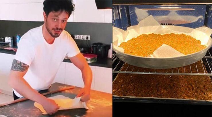 Murat Boz mutfakta iddialı: Bir hamur açıyorum zar gibi