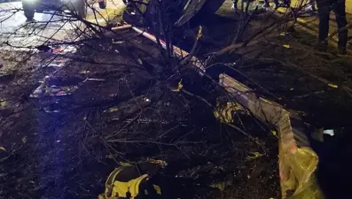 Yola atlayan köpek kazaya neden oldu