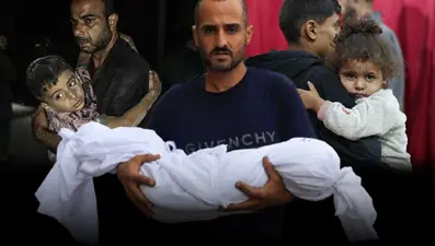 İsrail yine çocukları öldürdü: Gazze bombardıman altında