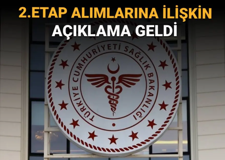Sağlık Bakanlığı 2.etap personel alımında son durum: 17 bin personel alımıyla ilgili açıklama 