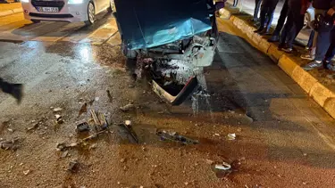 Tokat'ta zincirleme kaza meydana geldi: 2 kişi yaralandı
