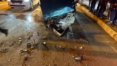 Tokat'ta zincirleme kaza meydana geldi: 2 kişi yaralandı