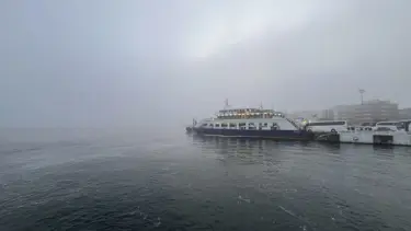 Yoğun sis nedeniyle Çanakkale Boğazı transit gemi geçişine kapatıldı
