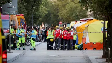 Madrid'de bina çöktü: 2 kişi öldü, 10 kişi yaralandı