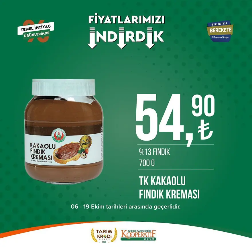 Tarım Kredi Kooperatif Market kasım ayına özel yeni indirimli ürünler: Birçok üründe yüzde 50 indirim fırsatı (2 Kasım 2023 Tarım Kredi Market indirimleri) 86