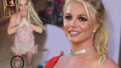 Britney Spears merdivenden düştü: Korkunçtu