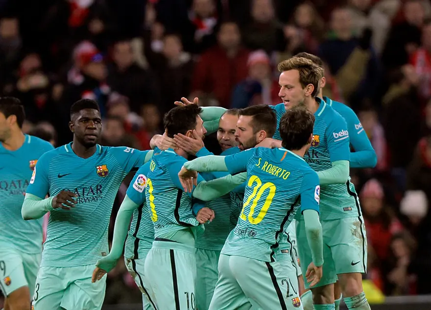 Barcelona 10 maç sonra kaybetti 2