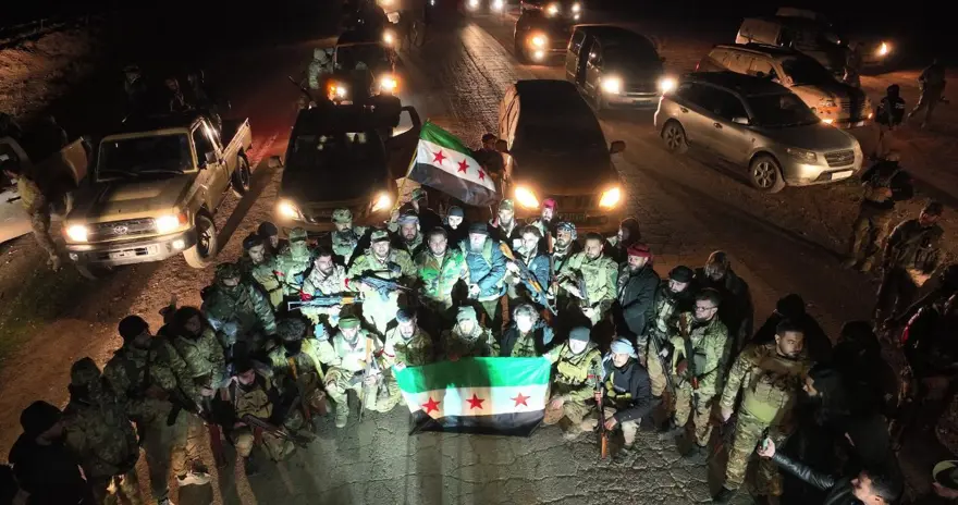 Barış Pınarı Harekatı bölgesinde hareketlilik: Suriye Milli Ordusu'ndan cepheye ağır silah sevkiyatı 2