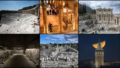 27 müze ve ören yeri, gece ziyaret edilebilecek