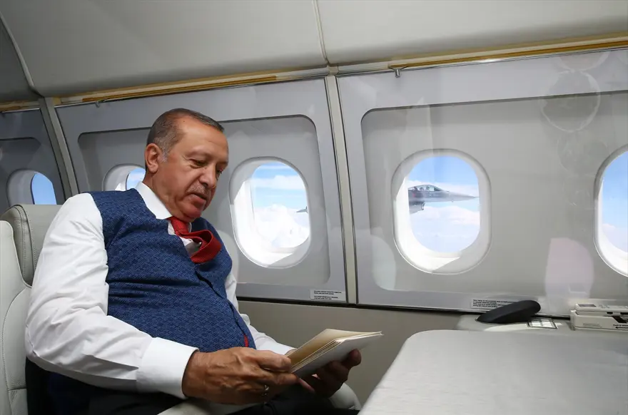 Erdoğan İstanbul'a böyle geldi 4