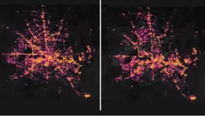 Milyonlarca kişiyi etkileyen kesinti yörüngeden görüntülendi (NASA paylaştı)