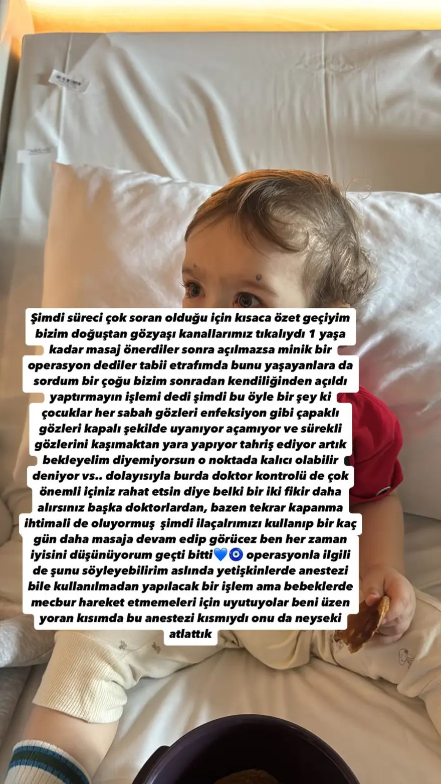 TAKİPÇİLERİNE SÜRECİ ANLATTI 3