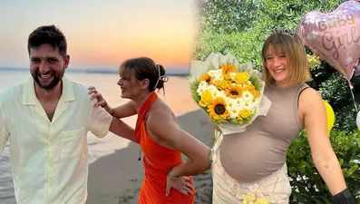 Anne olan Gizem Karaca'dan doğum günü mesajı: "Babalık inanılmaz yakıştı"
