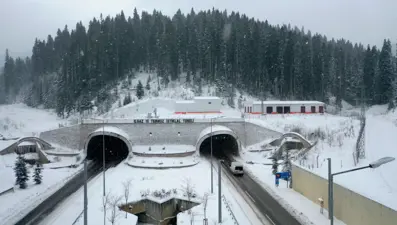 Ilgaz Dağı beyaza büründü