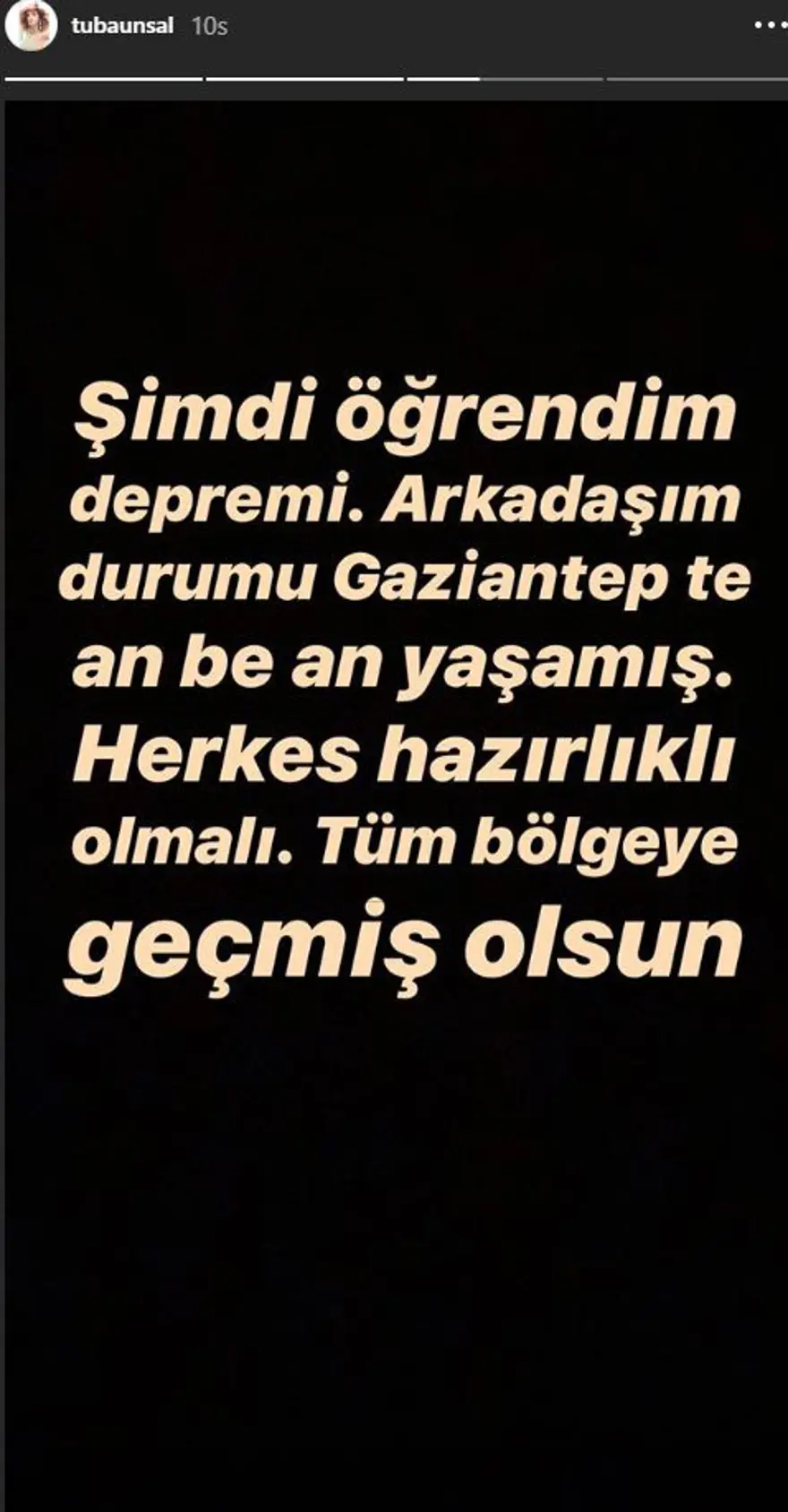 Deprem sonrası ünlü isimlerden Elazığ ve Malatya'ya geçmiş olsun mesajları 25