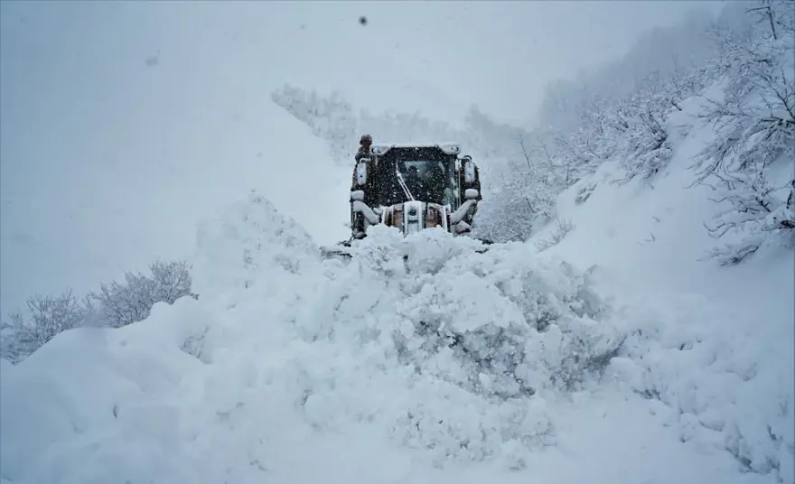 Doğu Anadolu kar altında 2