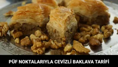 Ev yapımı cevizli baklava tarifi: Baklava nasıl yapılır?
