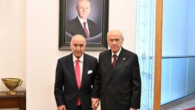 Hikmet Çetin'den Bahçeli'ye ziyaret