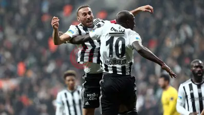 Beşiktaş'ta Vincent Aboubakar ve Cenk Tosun'tan 23 gol