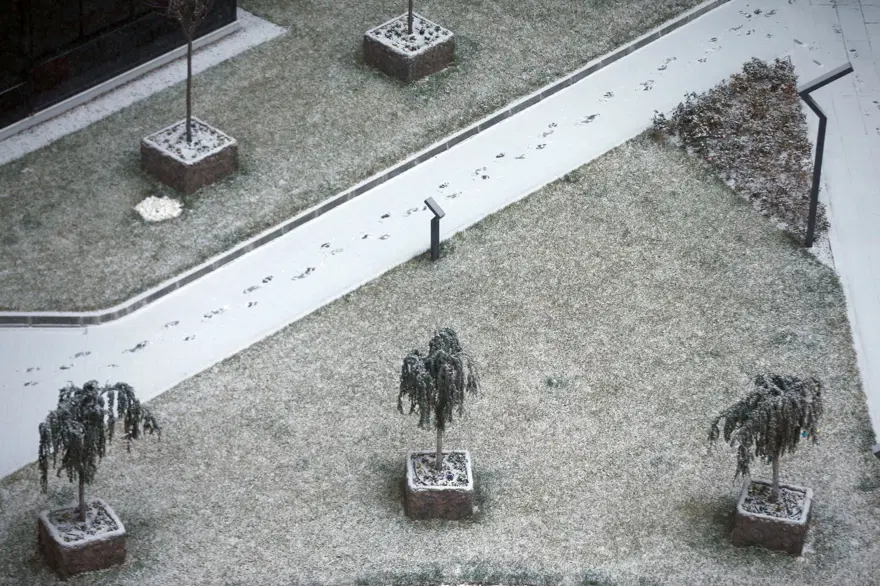 Başkent güne kar ile uyandı 4 Başkent güne kar ile uyandı 4