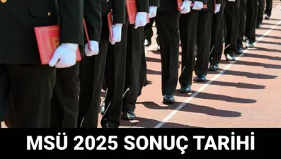 Milli Savunma Üniversitesi (MSÜ) sınav sonuç haftası geldi: 2025 MSÜ sınav sonuçları açıklandı mı, ne zaman açıklanacak?