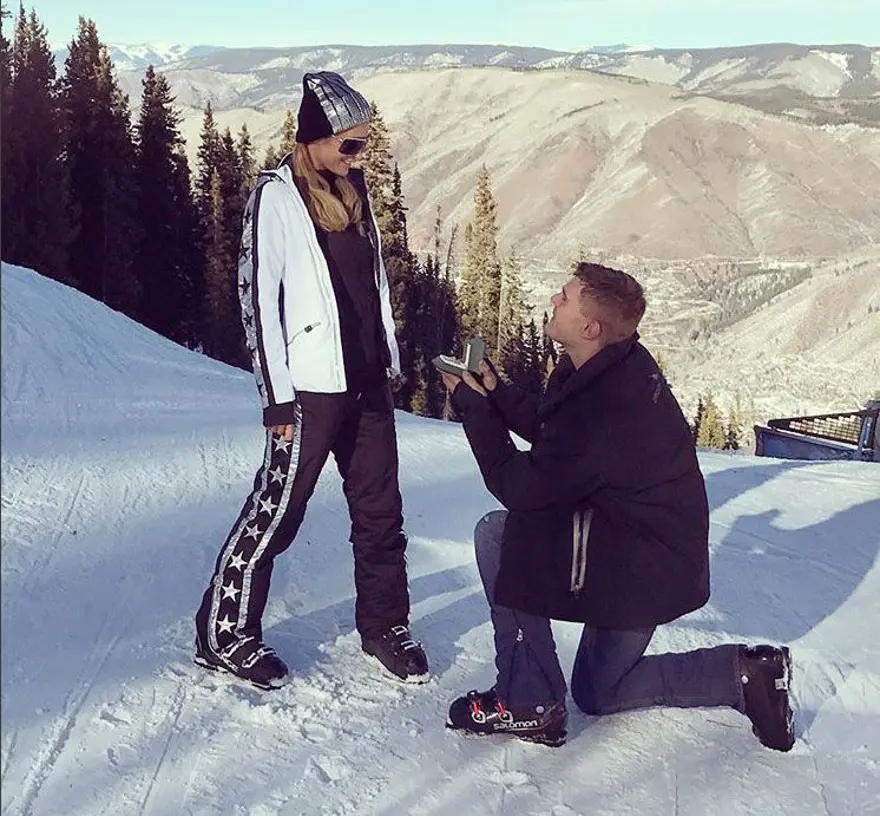 Chris Zylka'dan Paris Hilton'a 2 milyon dolarlık yüzükle evlenme teklifi 