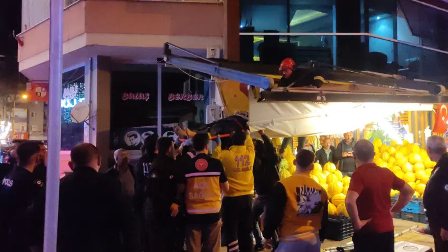 Kocasına sinirlenip 6'ncı kattan kendini attı 1