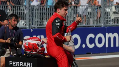 F1 Miami Grand Prix'sinde "pole" pozisyonu Leclerc'in