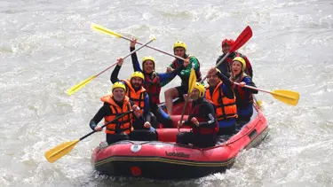 Melen Çayı'nda rafting sezonu açıldı