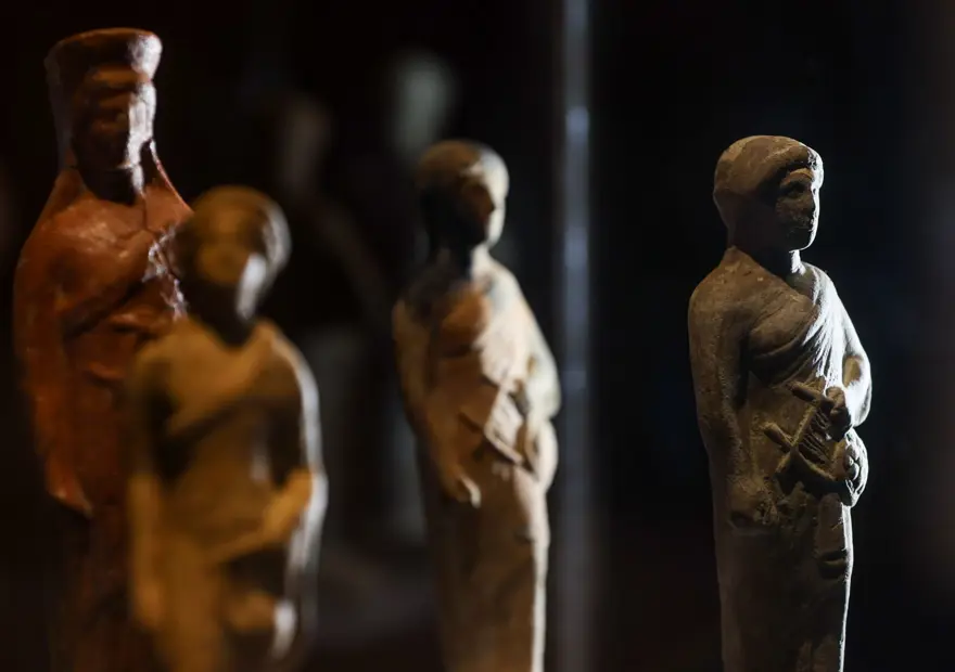 Apollon heykelleri ilk kez ziyaretçisiyle buluştu 4