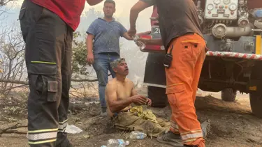 "Yanıyorum, su verin" diye feryat eden orman işçisi yoğun bakımda